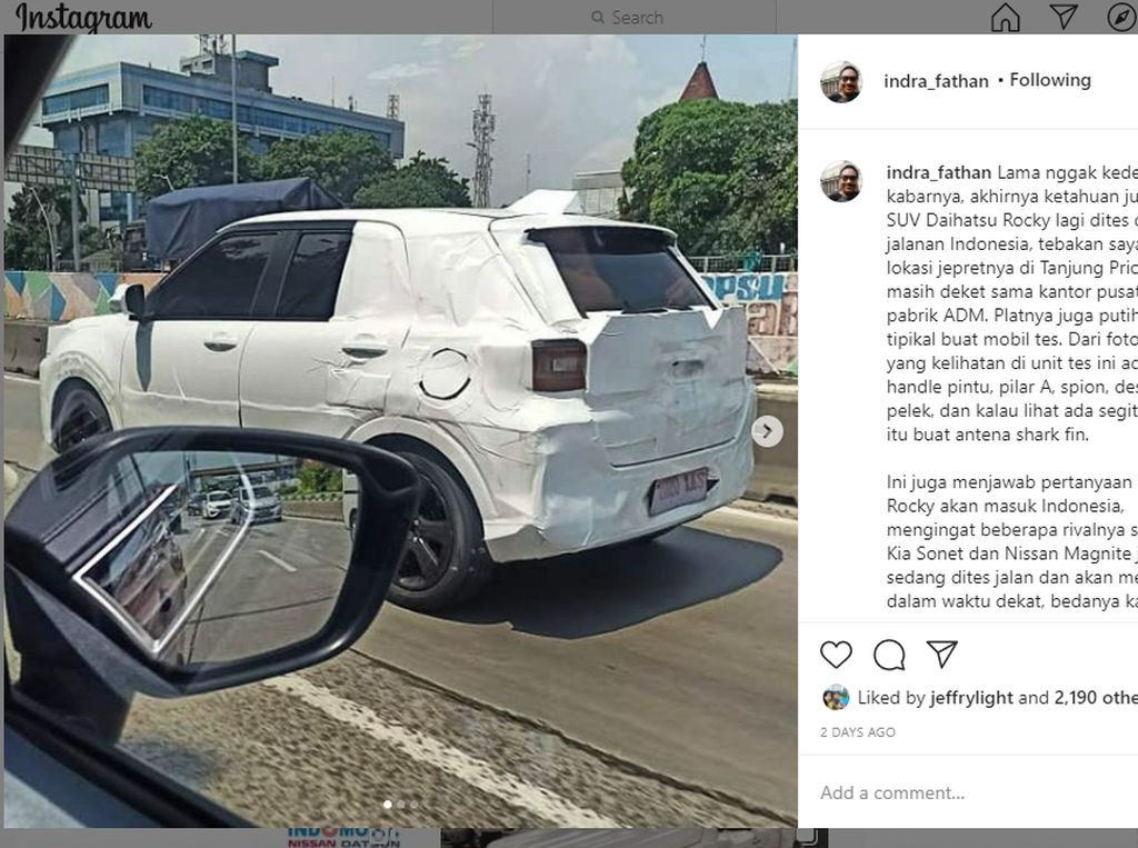 Mobil Misterius Mirip Daihatsu Rocky Kedapatan Tes Jalan di Indonesia Mobil Misterius Mirip Daihatsu Rocky Kedapatan Tes Jalan di Indonesia