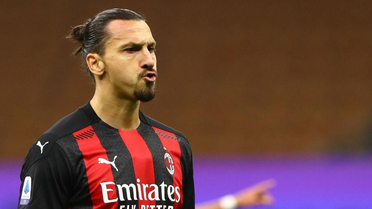 Striker AC Milan, Zlatan Ibrahimovic. (Foto: Images/Marco Luzzani/Getty Images)