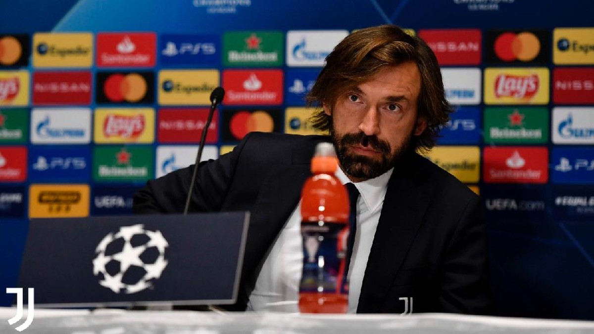 Andrea Pirlo bakal debut di Eropa sebagai pelatih. (Foto: Twitter @juventusfc)