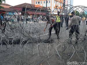 Demo Mahasiswa Bubar, Ruas Jalan Sekitar Istana Bogor Masih Ditutup