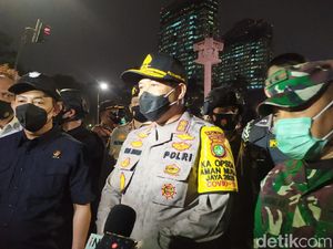 Massa Bubar, Kabareskrim-Kapolda Metro-Pangdam Jaya Sisir Lokasi Demo