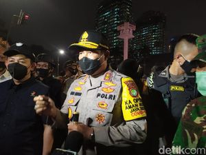 Kapolda soal Demo di Jakarta: Tertib Walau Ada Sedikit Lempar-lemparan