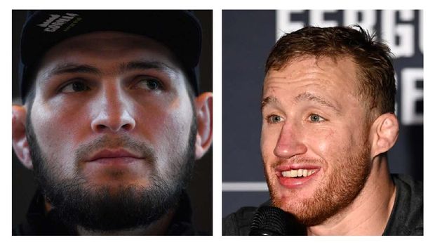 Khabib Nurmagomedov dan Justin Gaethje