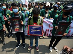 Sudahi Aksi Sore Ini, BEM SI Mau Demo Lagi 28 Oktober