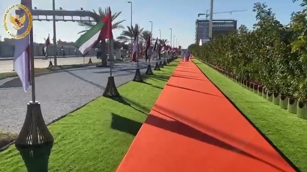 Penampakan Jalan Presiden Joko Widodo di UEA