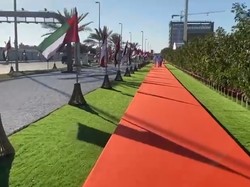 Setahun Pemerintahan, Jokowi Dihadiahi Nama Jalan di UEA