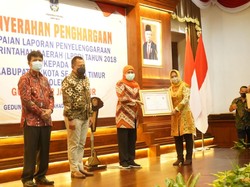 Pemkot Mojokerto Sabet Penghargaan LPPD Terbaik Tingkat Jatim
