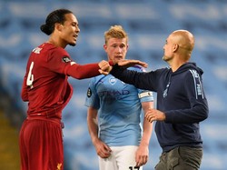 Jelang Man City Vs Liverpool: Guardiola Kirim Doa ke Van Dijk