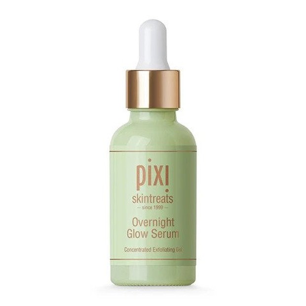 Pixi Overnight Glow Serum/pixibeauty.co.uk Ini menjadi salah satu produk serum wajah favorit bagi pecinta skincare karena dapat berfungsi sebagai eksfoliasi.