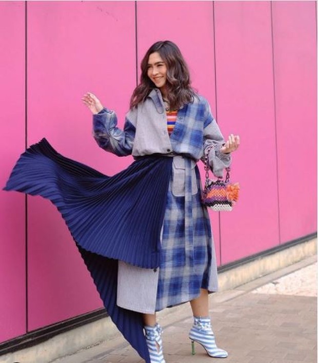 Tampil penuh pattern yang berbeda