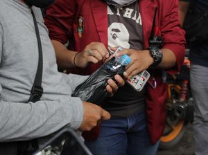 Menyusup di Demo Mahasiswa Kalsel, 7 Pemuda Mabuk Ditangkap