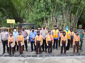 Desa di Jombang Sabet Juara I Lomba Kampung Tangguh Semeru Tertib Lalu Lintas