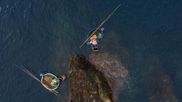 Potret Tarai Bune, Perahu Bak Mandi Tradisional Nelayan Jepang