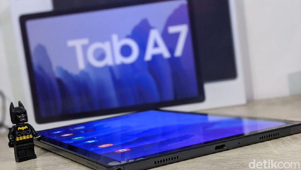 Unboxing Galaxy Tab A7, Tablet Menengah Kelas Wah