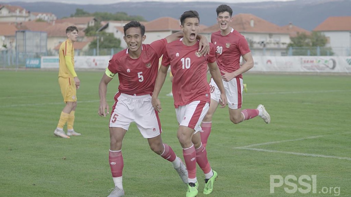 Timnas Indonesia U-19 menang 4-0 atas Hajduk Split. (Foto: dok. PSSI)