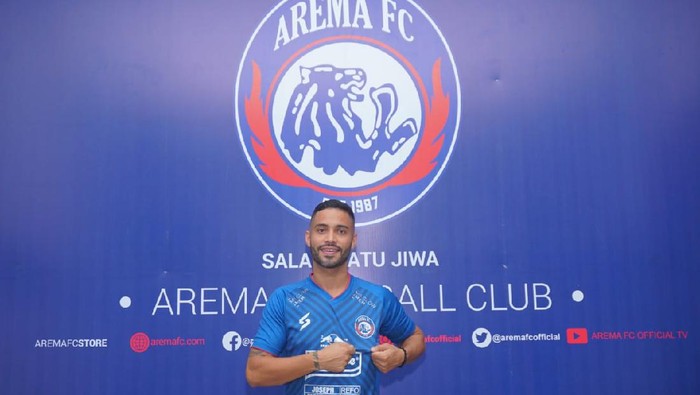 Bruno Smith resmi menjadi pemain Arema FC.