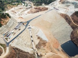 Bendungan Tukul Rp 916 M Diresmikan Jokowi, Kapan Operasi?