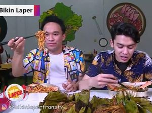 Bikin Laper! Cicip Ramen Kepiting dan Lobster Bakar Daun Pisang