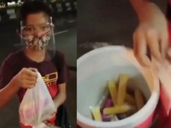 Jualan Es Lilin Sampai Malam, Kisah Bocah Bali Ini Menginspirasi