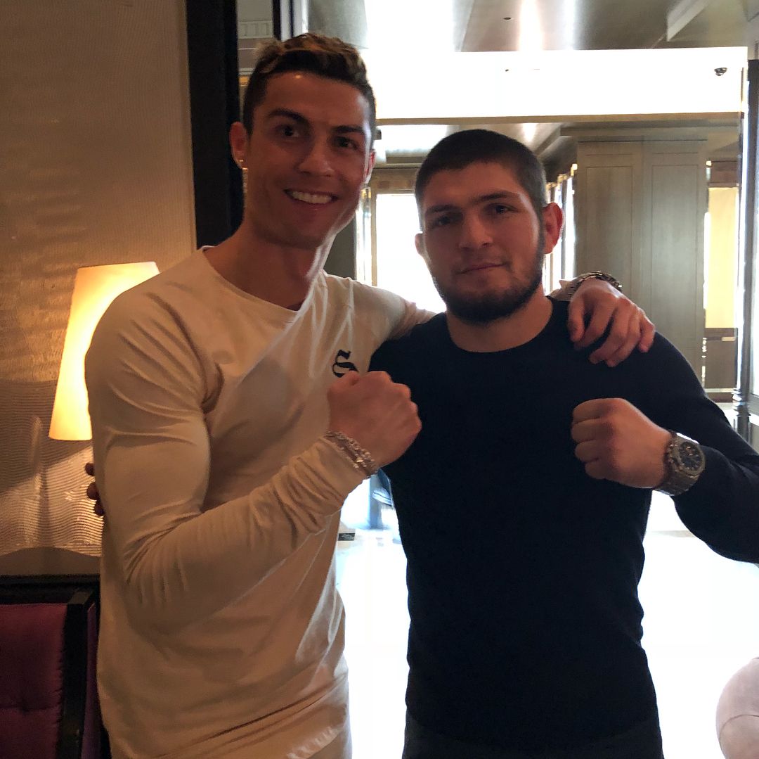 Cristiano Ronaldo dan Kabib Normakomedov