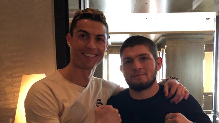 Cristiano Ronaldo dan Khabib Nurmagomedov