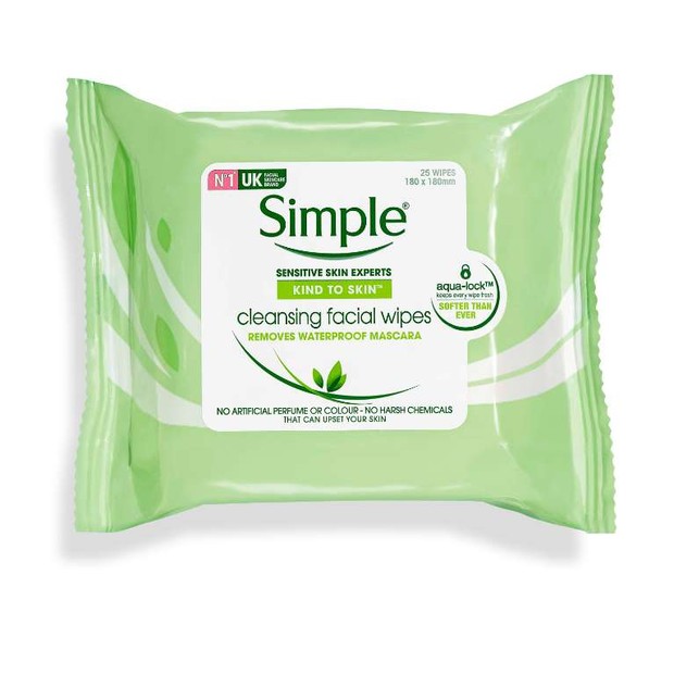 Facial Wipes Simple/Foto : simpleskincare.com Facial Wipes Simple