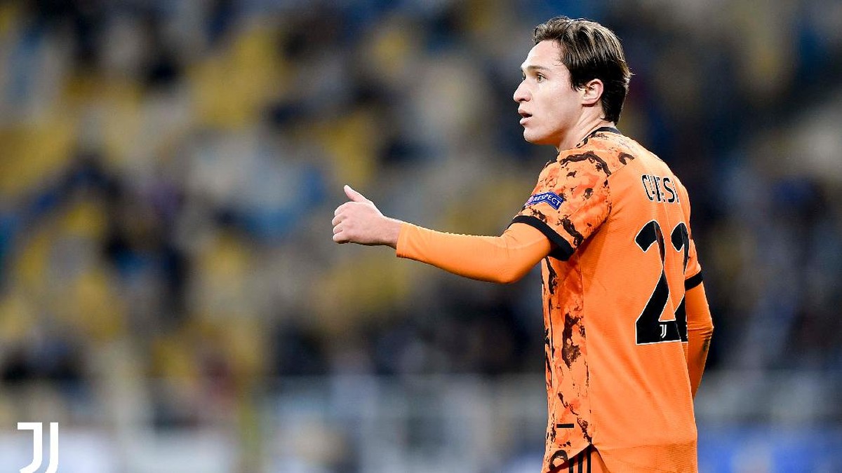 Federico Chiesa bisa bermain di kanan atau kiri. (Foto: Twitter @juventusfc)