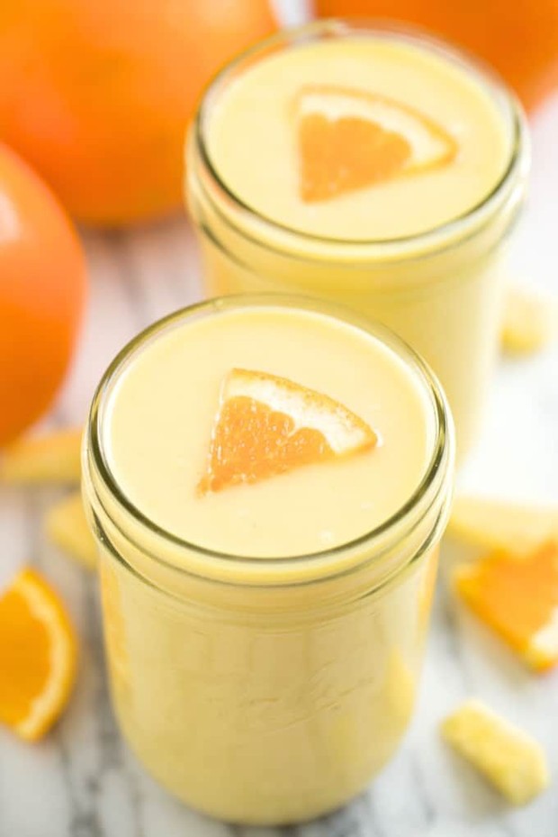 Foto: pinterest.com Orange banana juice