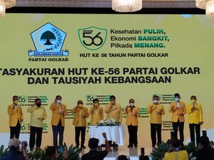HUT Ke-56, Partai Golkar Ingin Jadi Panutan Warga di Pilkada