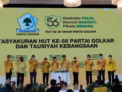 HUT Ke-56, Partai Golkar Ingin Jadi Panutan Warga di Pilkada
