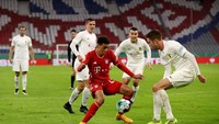 Di Bayern Munich, juga ada remaja Inggris yang bertalenta dan masih berusia 17 tahun. Dia adalah Jamal Musiala (Getty Images)