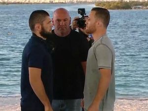 Langsung Depan Mata! Justin Gaethje Mau Sabuk Juaranya Khabib