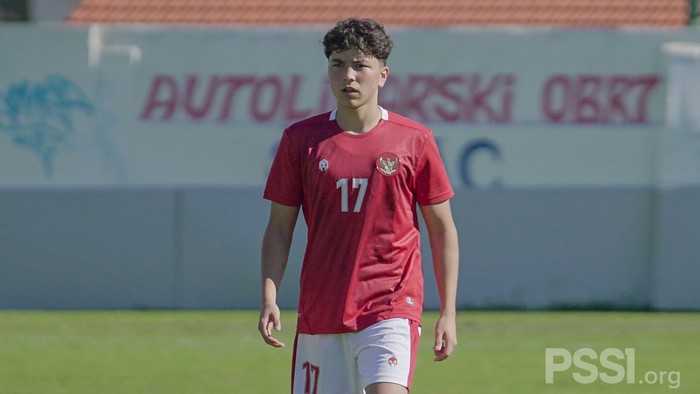 Pemain Timnas Indonesia U-19, Luah Fynn Jeremy Mahessa.