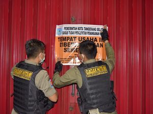 Langgar PSBB, 3 Panti Pijat Tangsel yang Dirazia Satpol PP Didenda Rp 1 Juta