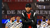 Seperti lawatan terakhir MU ke markas PSG, ada gol yang lahir di menit-menit akhir. (Foto: internet/Twitter)