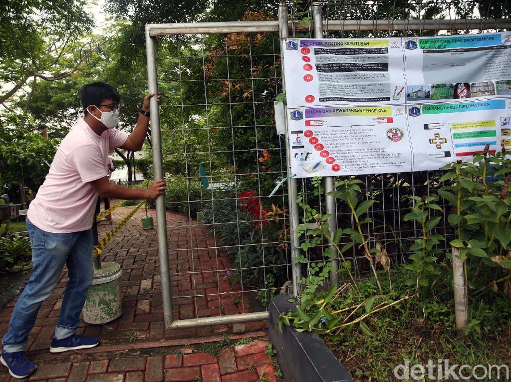 RPTRA di Jakarta Dibuka Secara Terbatas RPTRA di Jakarta Dibuka Secara Terbatas