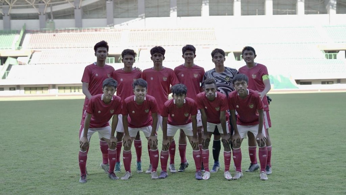 Timnas Indonesia U-16 kalah tipis 2-3 dari Uni Emirat Arab (Foto: dok. PSSI)