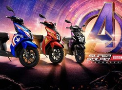 TVS Luncurkan Skutik Edisi Spesial dengan Livery ala Superhero Marvel