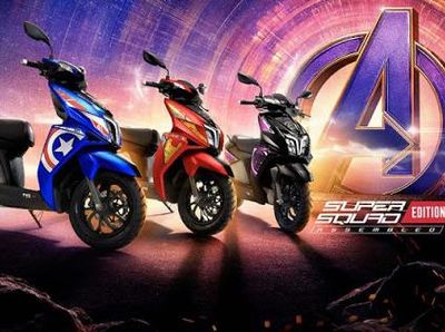 TVS Luncurkan Skutik Edisi Superhero