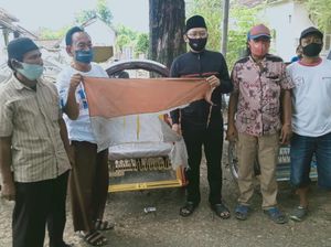 Tukang Becak Ganti Bendera Merah Putih Lusuh-Koyak Terima Apresiasi Tukang Becak Ganti Bendera Merah Putih Lusuh-Koyak Terima Apresiasi