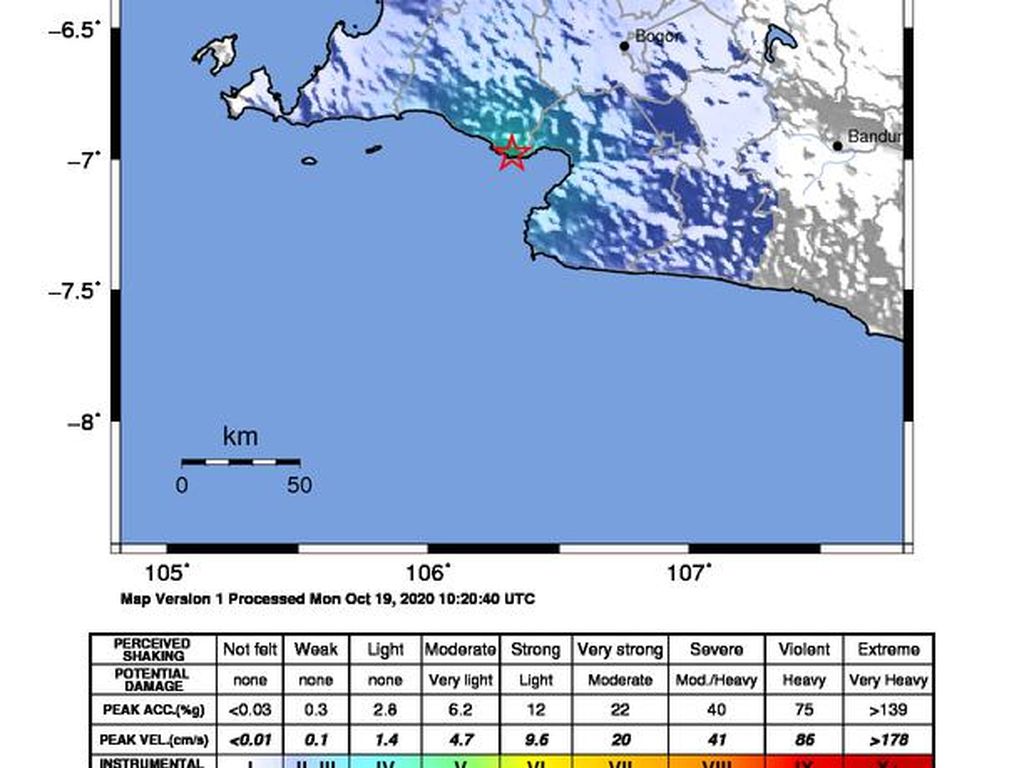 Gempa M 4,4 di Bayah Banten, BMKG: Warga Sempat Berlarian ke Luar Rumah Gempa M 4,4 di Bayah Banten, BMKG: Warga Sempat Berlarian ke Luar Rumah