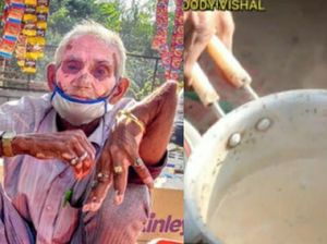 Kondisi Tangannya Patah, Kakek 70 Tahun Ini Tetap Semangat Jualan Teh