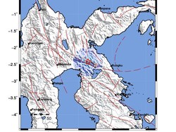 Gempa Magnitudo 4 Berpusat di Darat Guncang Luwu Timur Sulsel