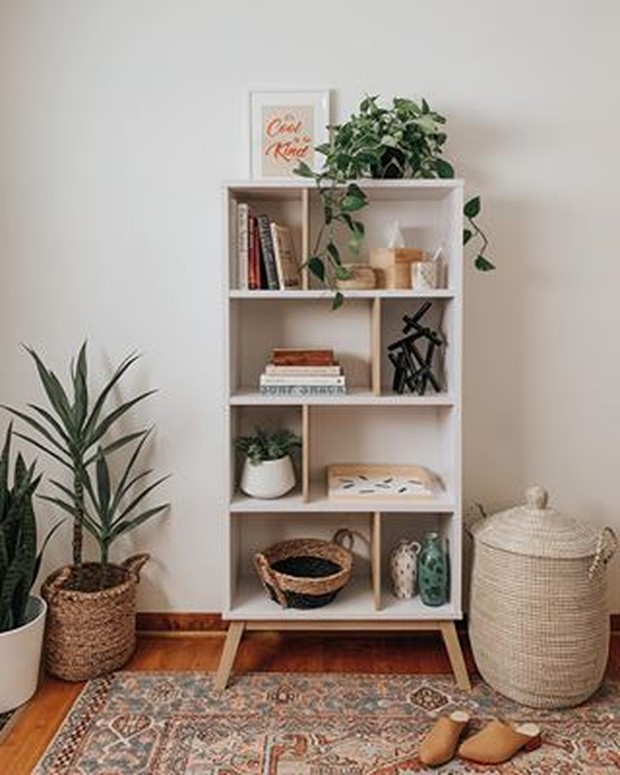 Tata ulang rak menumbuhkan perasaan baru setiap kali berada dalam ruangan tersebut.