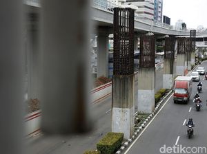 Ketimbang Dicabut, Tiang Monorel Mending Disulap Jadi Skywalk