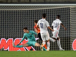 Rekor! Vinicius Masuk Belasan Detik, Langsung Cetak Gol buat Madrid