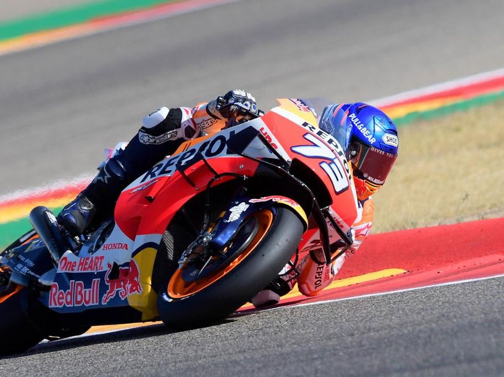 Hasil FP I MotoGP Teruel 2020: Alex Marquez Jatuh, tapi Tercepat