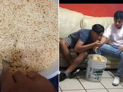 Bubur Disedot hingga Mie di Ember, Begini 5 Cara Makan Nyeleneh