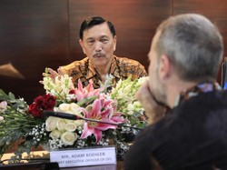 Bertandang ke AS, Luhut Sambangi Bos IMF dan Bank Dunia