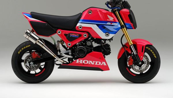Tampil Berani, Ini Penampakan Honda Grom Versi HRC